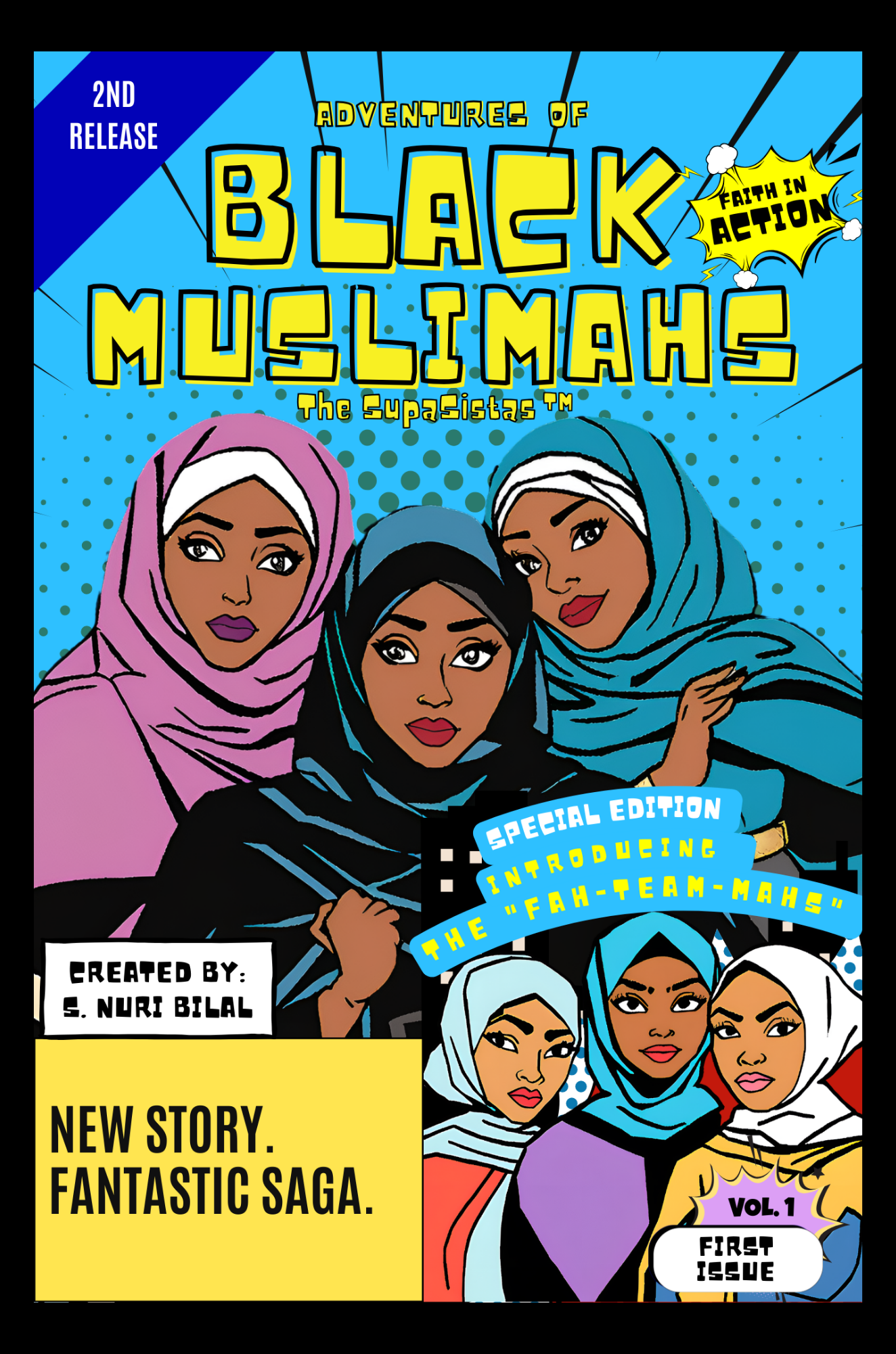 Adventures of Black Muslimahs Issue 1 cover